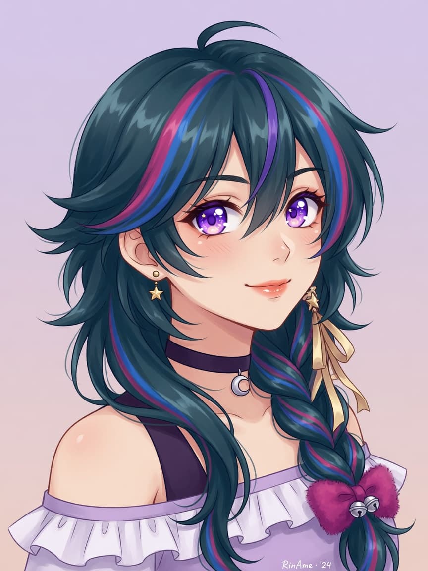 Stylized character