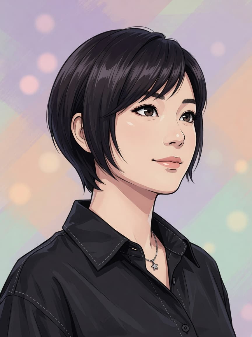 Anime portrait example