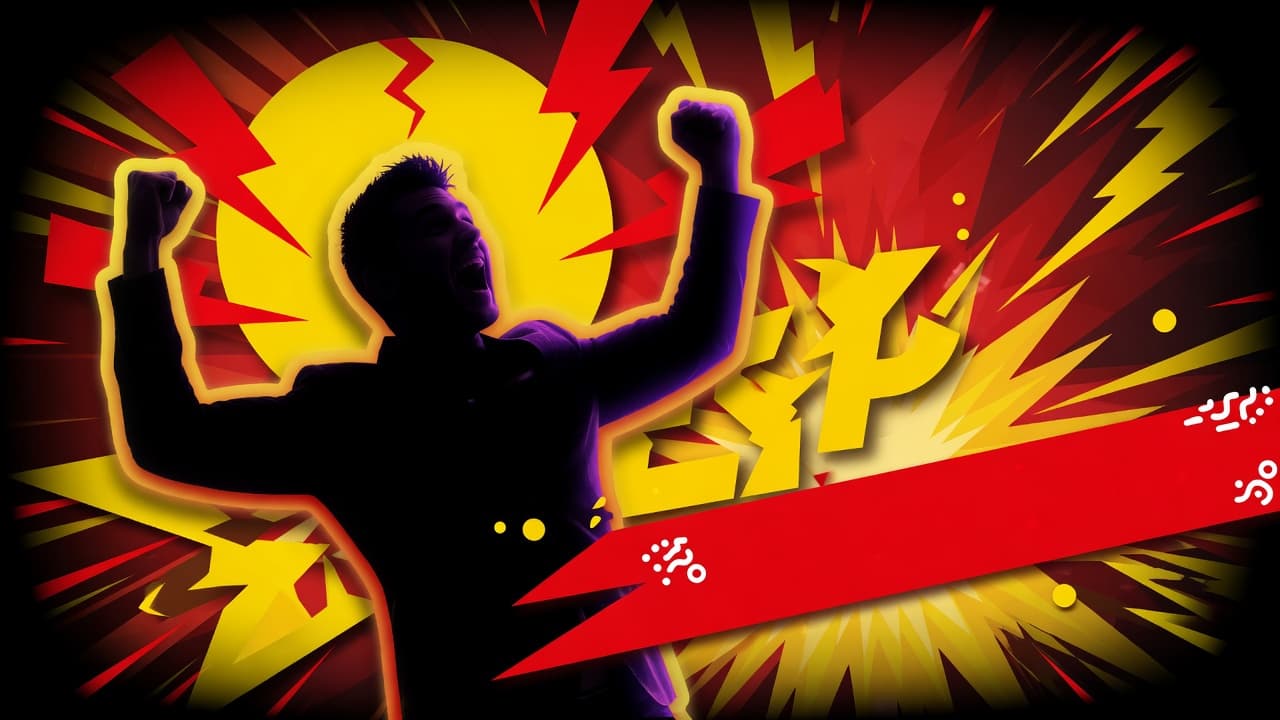 High contrast YouTube thumbnail